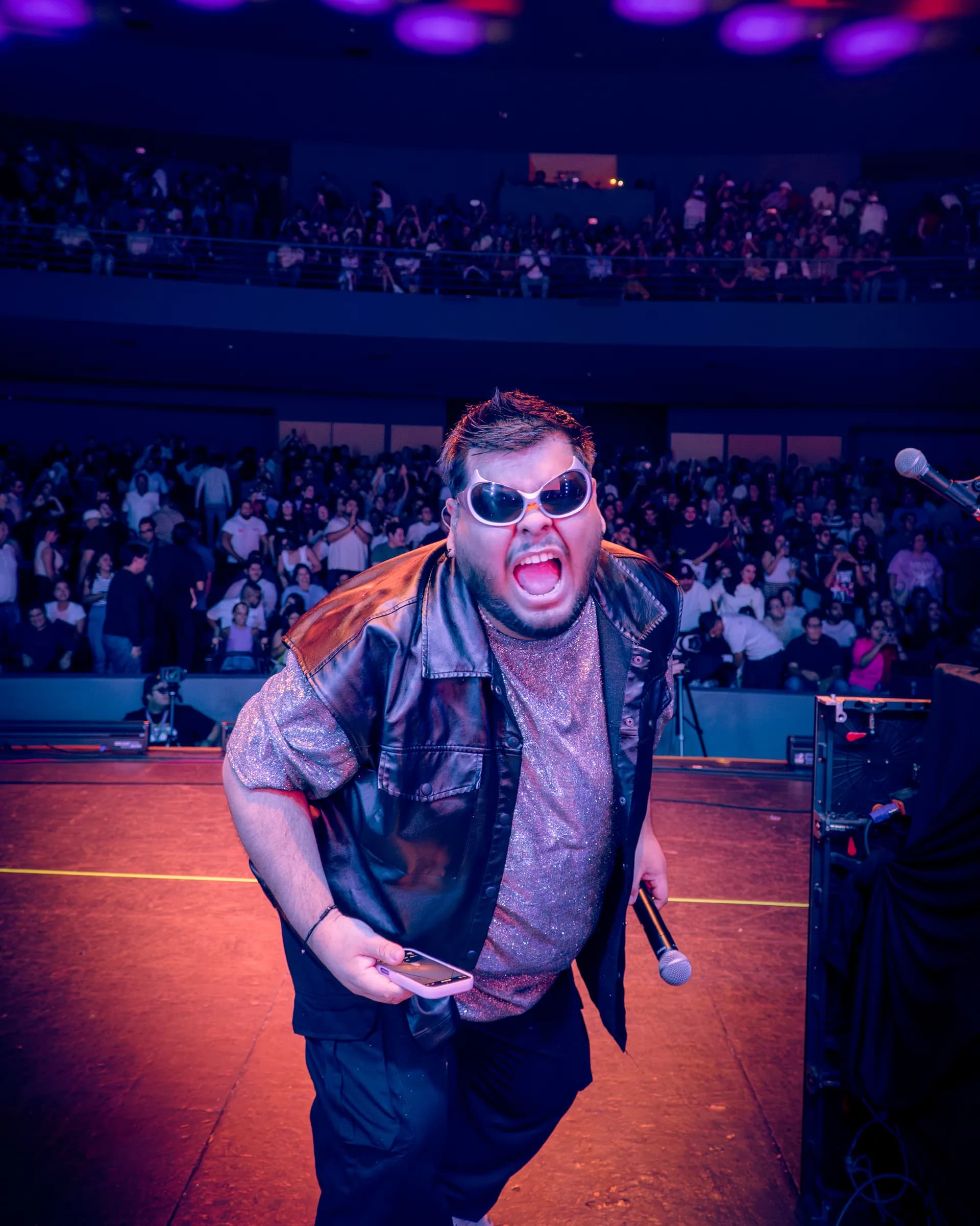 Fotografía del comediante El Buen Peter en la galería
