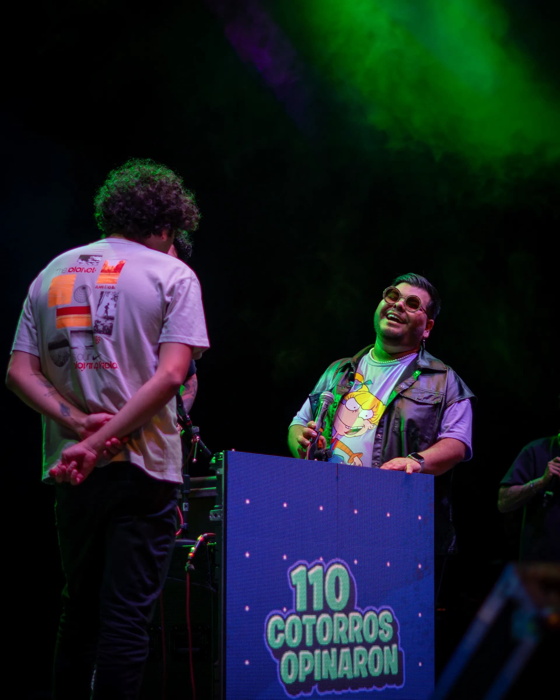 Fotografía del comediante El Buen Peter en la galería